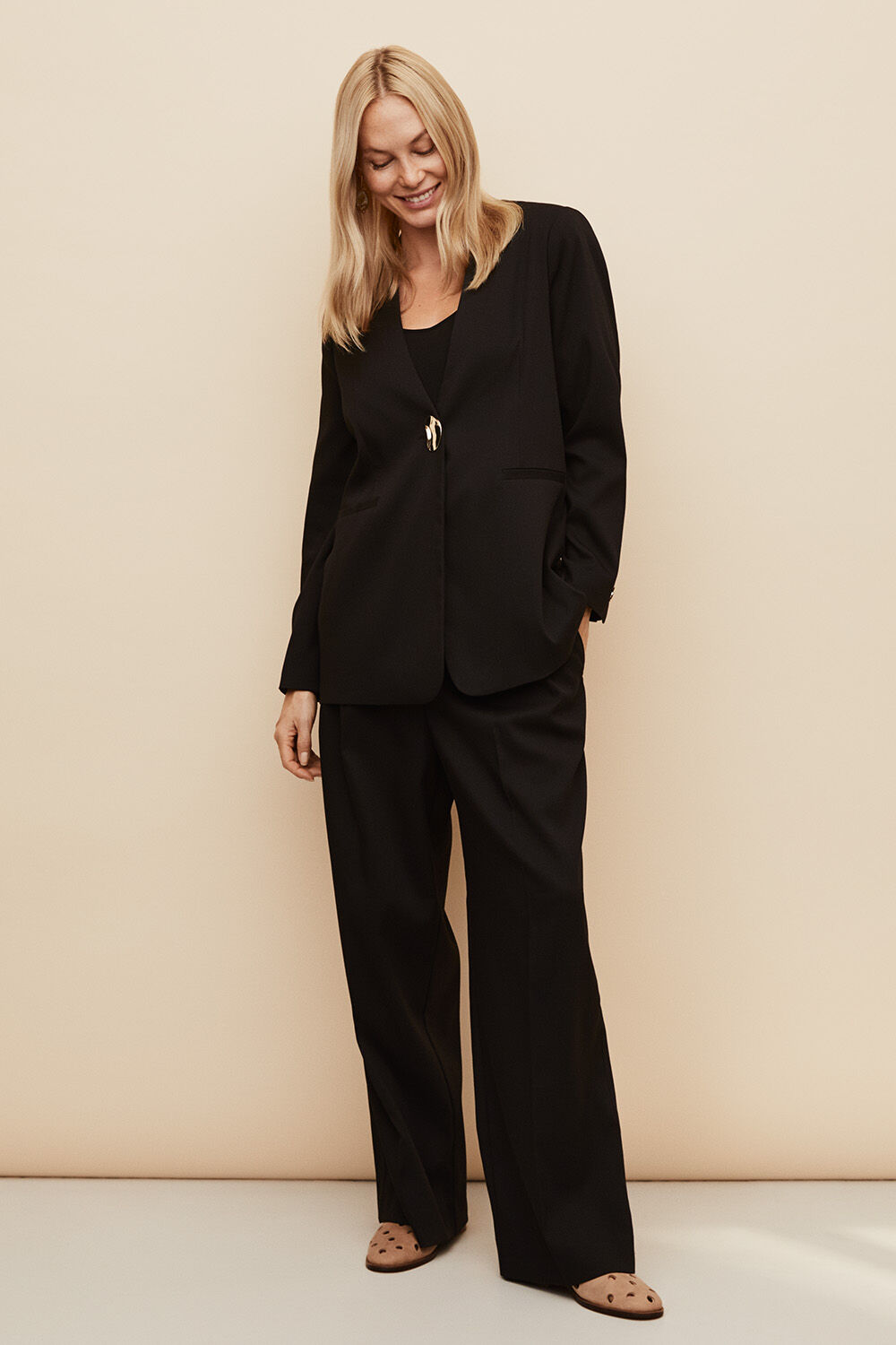 Jettami Blazer - Black, Padmavati Bukser - Black